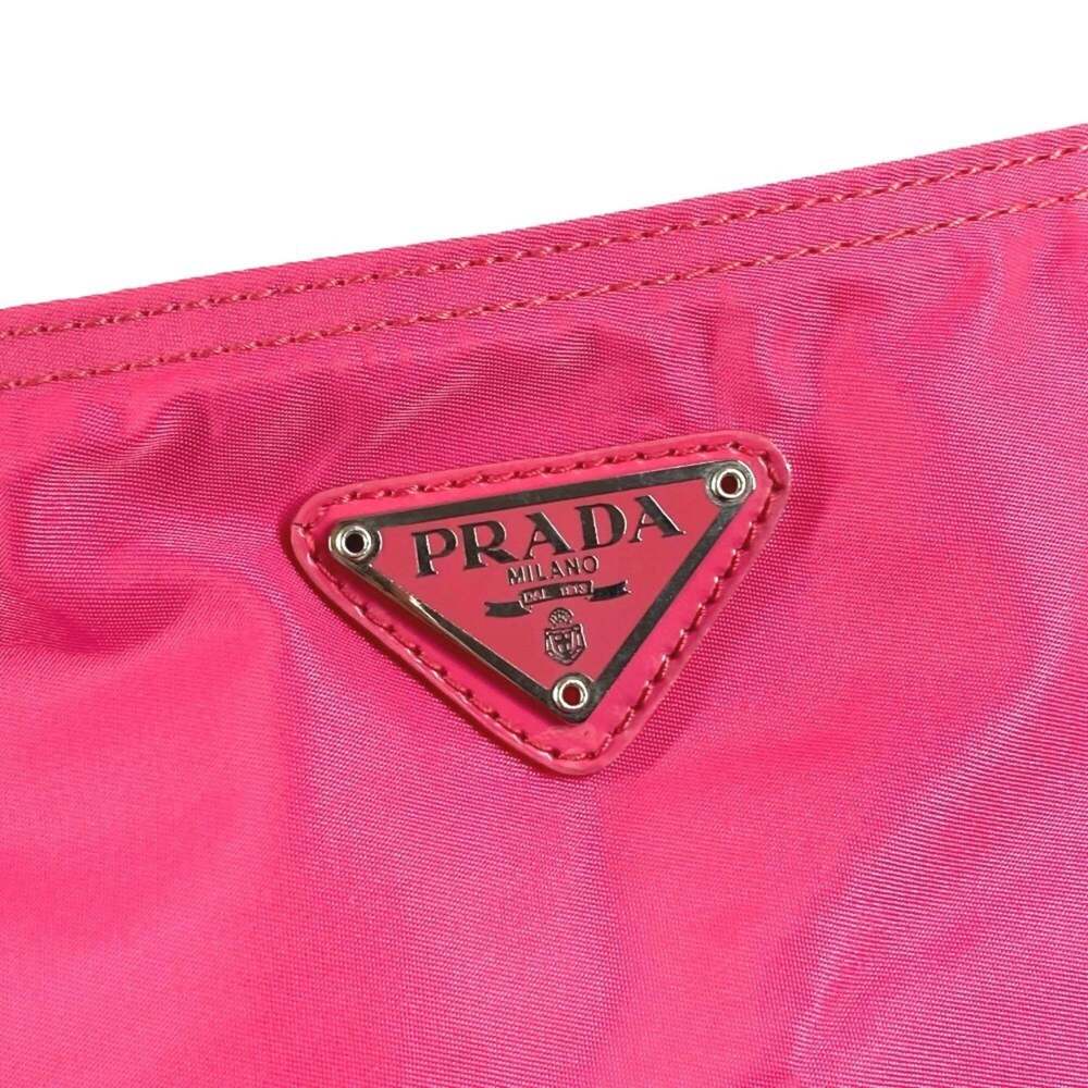 PRADA Triangle Logo Plate Bag, Crossbody Pouch, Shoulder Nylon, Men's, Women'... - Picture 8 of 16